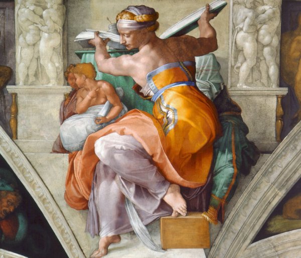 Микеланджело Буонарроти Ливийская Сивилла