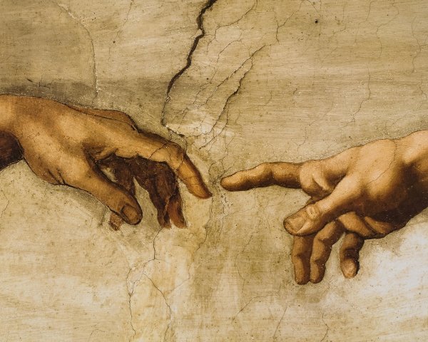 Возрождение Адама Микеланджело