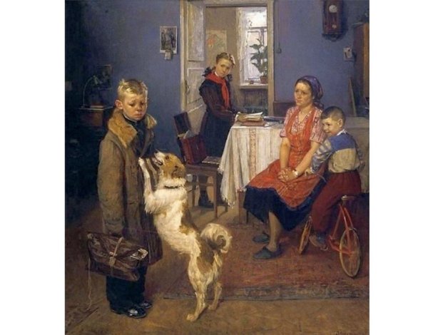 Бытовой Жанр в живописи Решетников