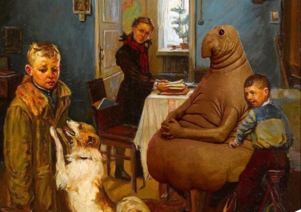 Решетников художник опять двойка