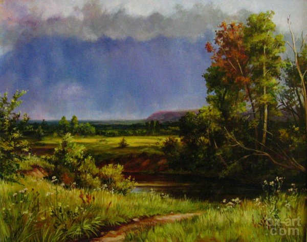 Шишкин перед грозой 1884