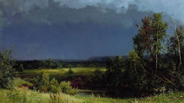 Шишкин перед грозой 1884