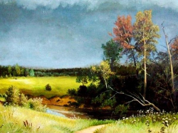 Иван Шишкин перед грозой