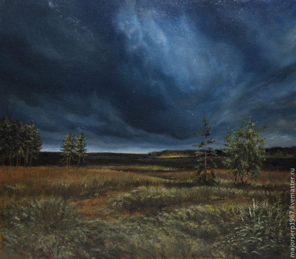 Левитан перед грозой