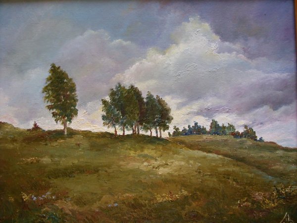 Шишкин Иван Иванович перед грозой