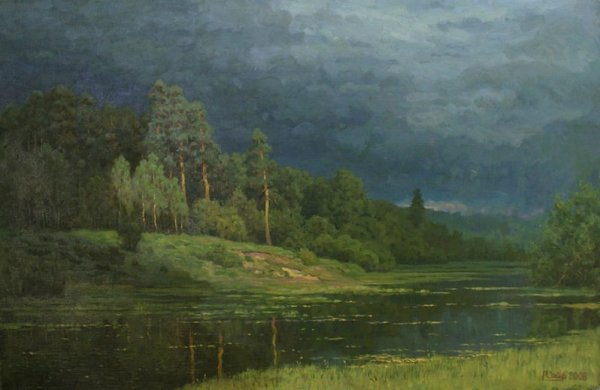 .«Перед грозой», 1884. Иван Иванович Шишкин