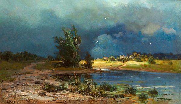 Альберт Бирштадт гроза