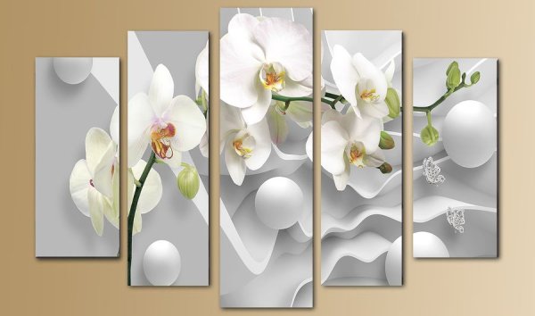 Панно из трех частей