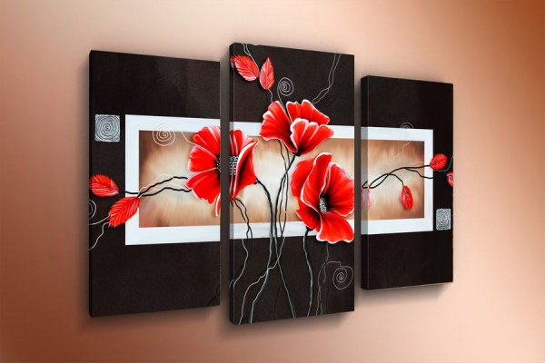 Модульная картина "x-ray лист"