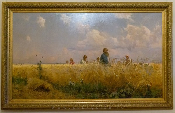 Мясоедов Григорий страдная пора Косцы