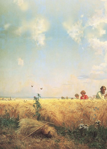 Григорий Григорьевич Мясоедов страдная пора. Косцы