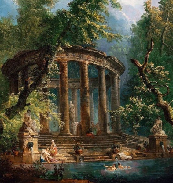 Пейзажи Юбера Робера