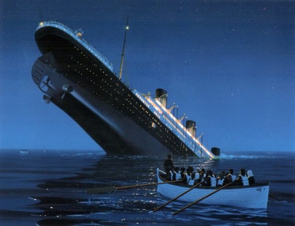 Корабль Титаник 1912