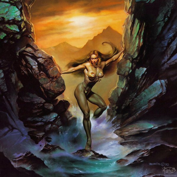 Борис Вальехо фэнтези