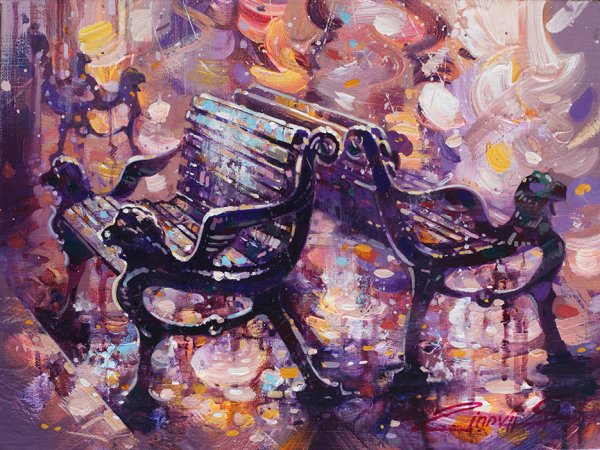 Автор картины ожидание