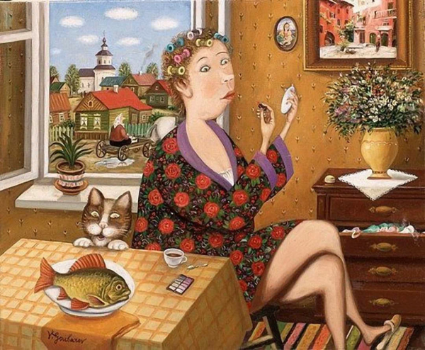 Наивное искусство Валентин Губарев