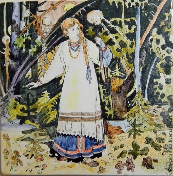Иван Билибин Василиса прекрасная