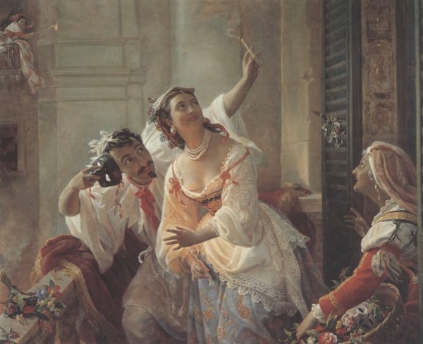 Художник Пимен Орлов (1812 - 1865).