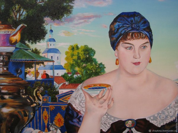 Борис Кустодиев Купчиха