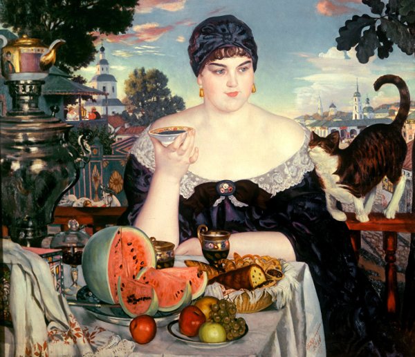 Борис Михайлович Кустодиев Купчиха