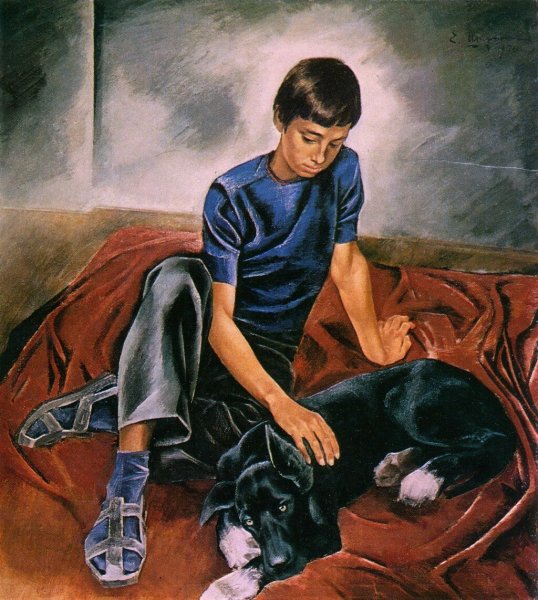 План сочинения по картине друзья е.Широков