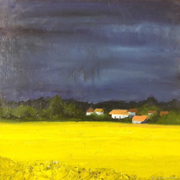 Перед грозой живопись