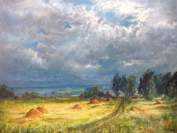 Шишкин Иван Иванович лес перед грозой