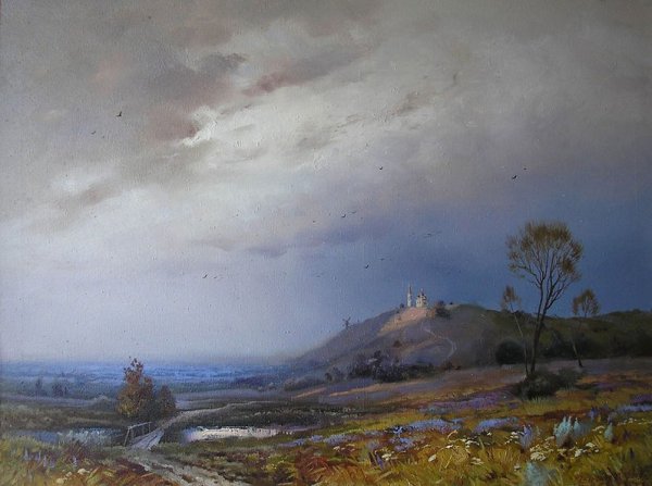 Виктор Суриков "перед грозой"