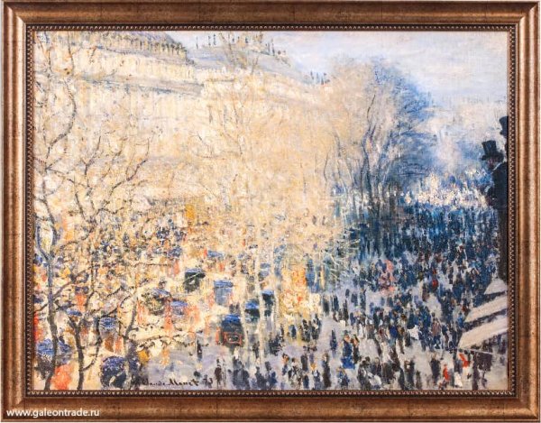 Париж. Бульвар капуцинок. 1911