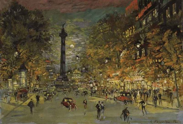 Камиль Писсарро бульвар Монмартр зимним утром