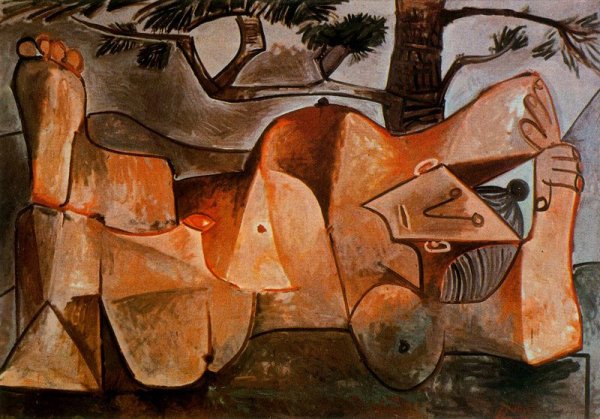 Пикассо Средиземноморский пейзаж