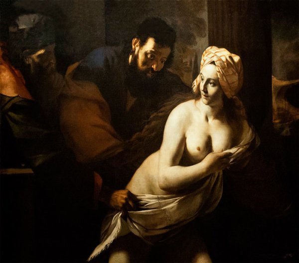 Артемизия Джентилески Сусанна и старцы