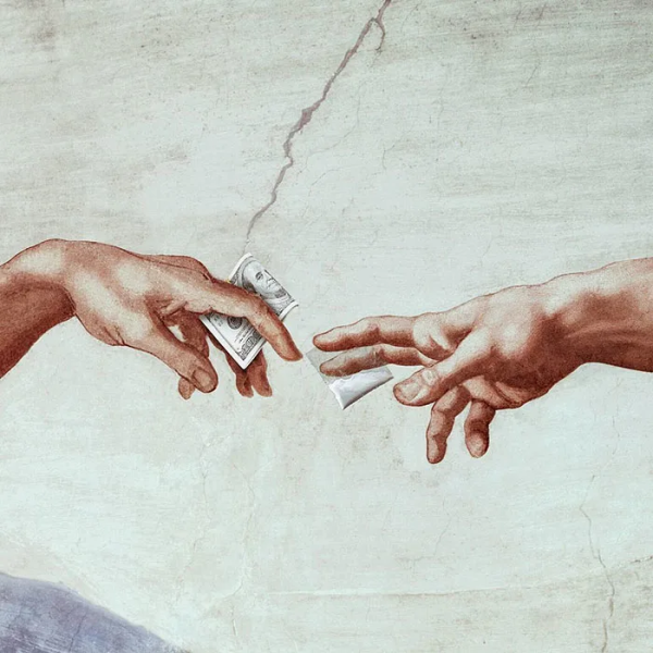 Да Винчи две руки