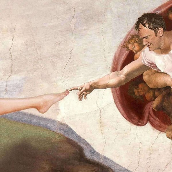 Микеланджело Сотворение Адама