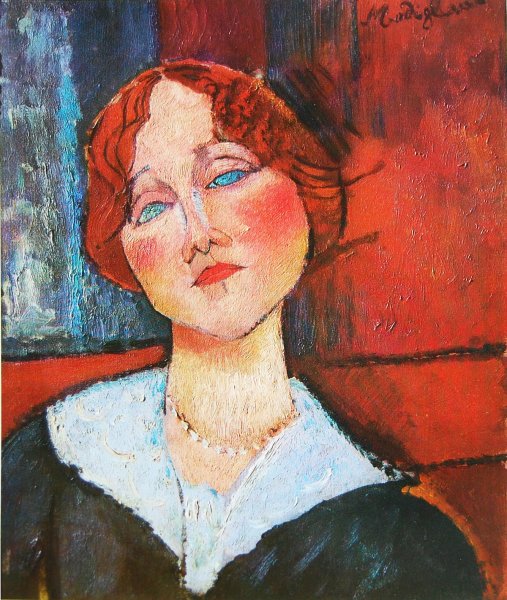 Портрет Жанны эбютерн