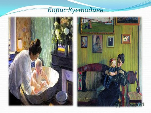 Борис Кустодиев перед балом