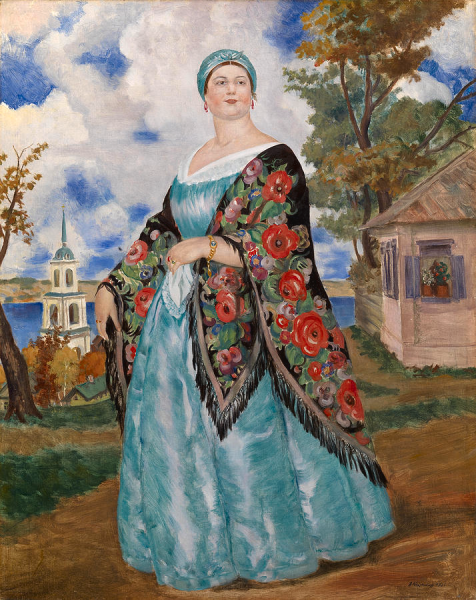 Борис Михайлович Кустодиев Купчиха