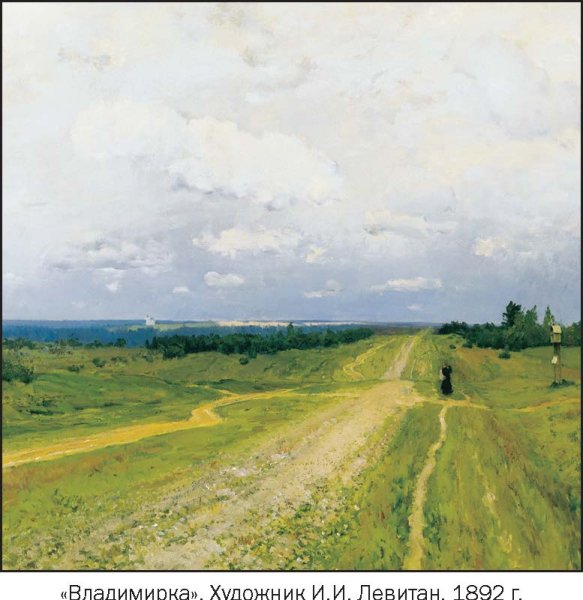 Исаак Ильич Левитан Владимирка