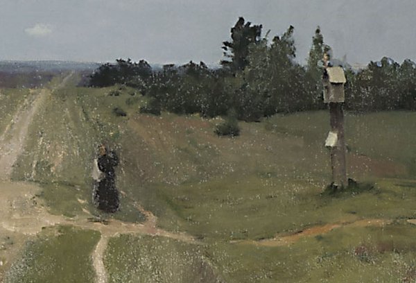 Исаак Ильич Левитан Владимирка