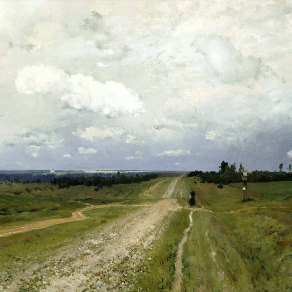 Владимирка Левитан описание