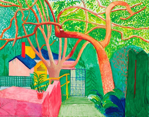 Дэвид Хокни живопись