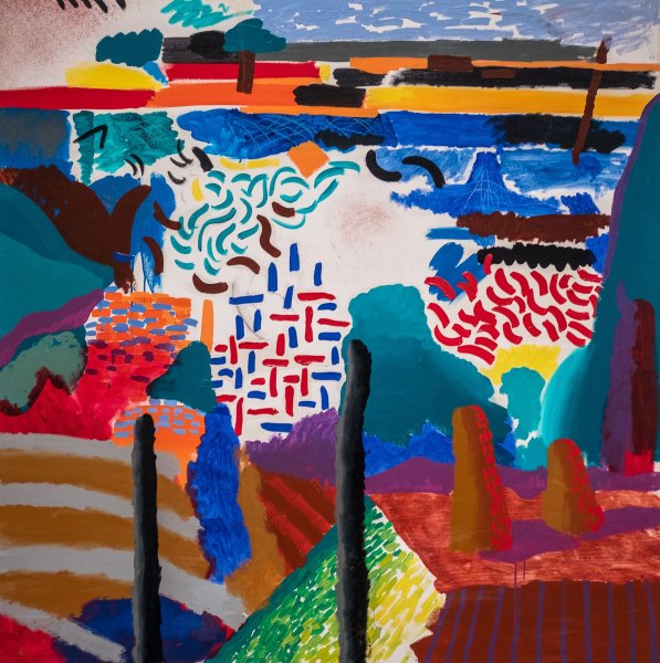 Дэвид Хокни пейзажи