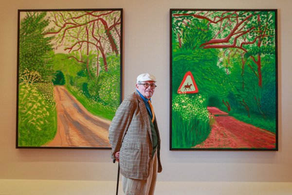 Хокни художник картины