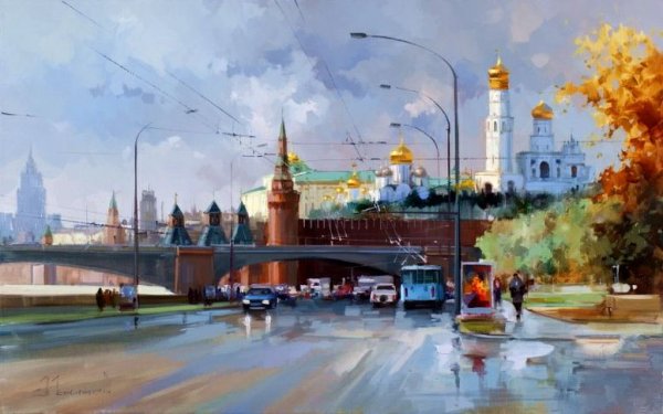 Живопись , Алексей Шалаев , пейзаж, Москва