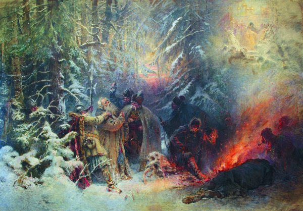 Маковский Константин Егорович - Иван Сусанин (1914)