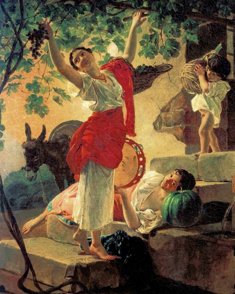 Карл Брюллов 1799 1852 картины