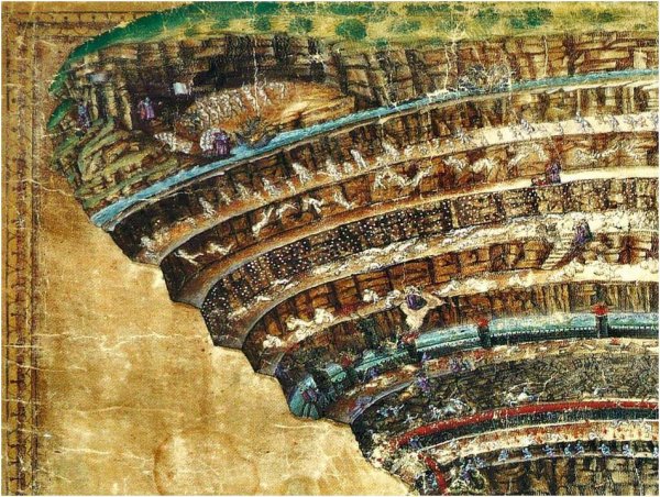 Ад Данте картина Боттичелли