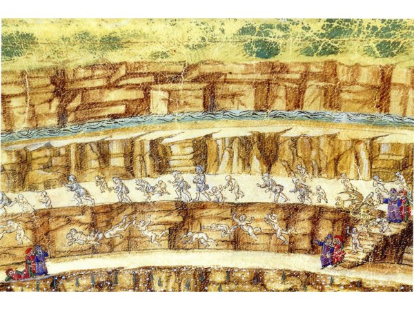 Карта ада Боттичелли