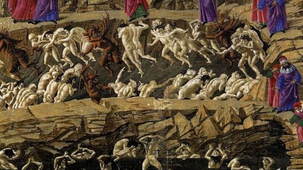 Сандро Боттичелли бездна ада