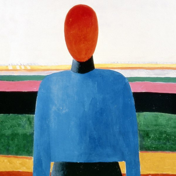 Казимир Малевич женский торс